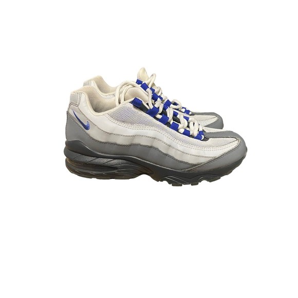 Nike Other - Nike Air Max Unisex Kids Gray Blue 95 GS Anthracite 905348-014 Sz 6Y
